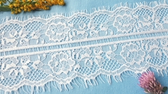 Французское кружево, ш. 13 см, белый