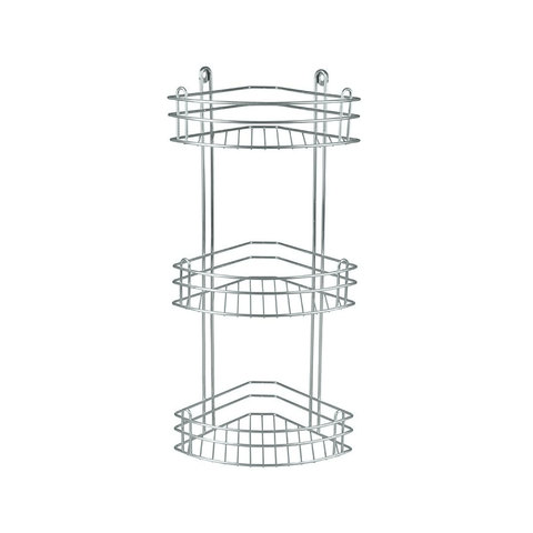 Полка 3-ярусная угловая RUS-385021-3 Zn