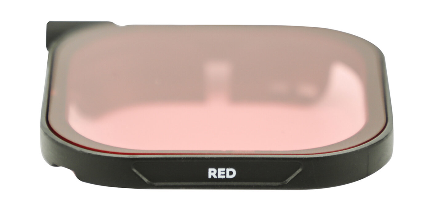 Красный фильтр PolarPro RED на бокс HERO8