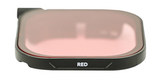 Красный фильтр PolarPro RED на бокс HERO8 Black сбоку