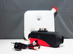 Автономный отопитель салона 5 кВт 12В Чёрно-розовый B1