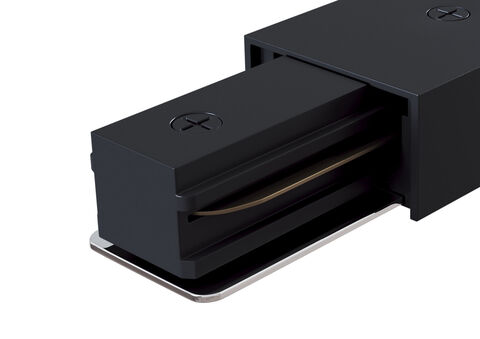 Ввод питания  для однофазного шинопровода  Maytoni Technical TRA001B-11B черный