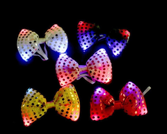 Светящаяся карнавальная бабочка, цвет сиреневый