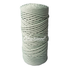 White our polyester cord 5 mm