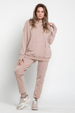 Спортивный костюм для беременных и кормящих 15870 пыльный беж