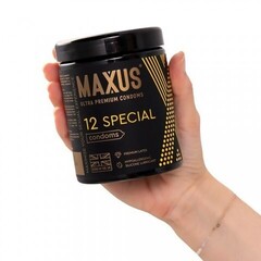 Презервативы точечно-ребристые MAXUS Special X-Edition 12 шт.