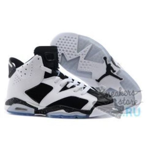 Air Jordan 6 Retro Men "Oreo" (White/Black)