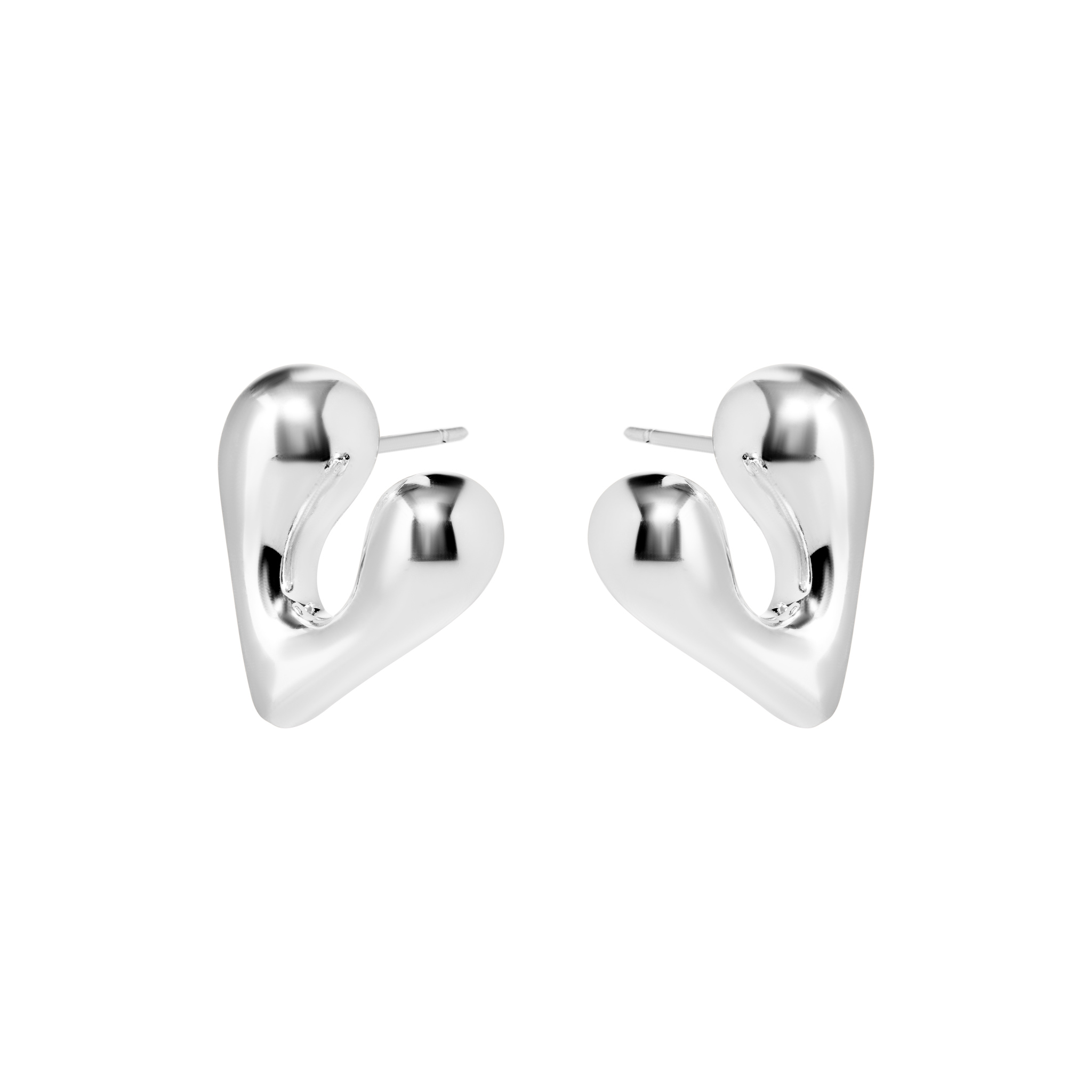 

Серьги Curly Heart Earrings