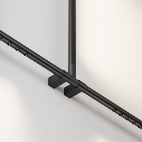 Фиксатор для накладного монтажа штанговой системы Maytoni AXITY CA007TC-B