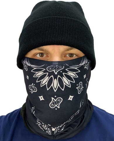 Картинка шарф-труба Skully Wear reversible S39 - 1