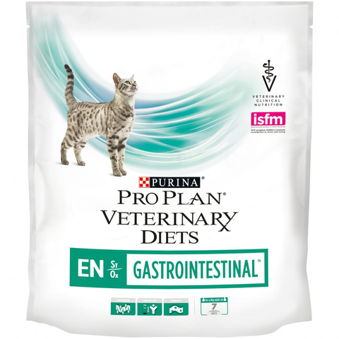 Pro Plan Диета EN Gastrointestinal ЖКТ кошки Курица, сухой (400 г)