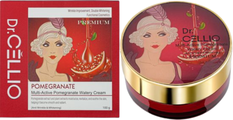 Dr.Cellio Multi Active Pomegranate Watery Cream Крем для лица с экстрактом граната