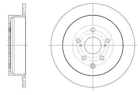 Диск тормозной G-brake  GR-01907