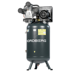 NORDBERG (NCPV300/950) Компрессор вертикальный поршневой с ременной передачей 380В, ресивер 270л, 950л/мин