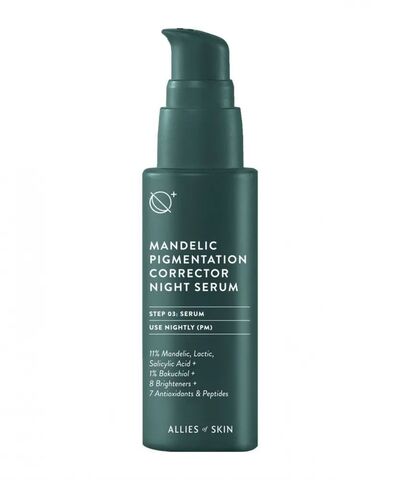 Ночная сыворотка для лица против пигментации Allies of Skin Mandelic Pigmentation Corrector Night Serum 30мл