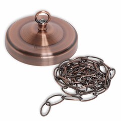 Светильник Fortuna Marseille Red Bronze 3 плафона