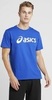 Футболка беговая Asics Big Logo Tee Blue мужская