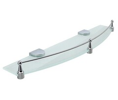 WasserKRAFT Kammel K-8344 (ранее К-8324) Полка стеклянная с бортиком фото