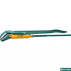 KRAFTOOL PANZER-S, №4, 3?, 670 мм, трубный ключ с изогнутыми губками (2733-30)