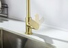 Aquatek AQ1282BG AQ1282BG ОБЕРОН смеситель для кухни, шлиф. золото