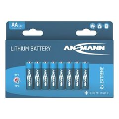 Батарейка литиевая АА/ANSMANN 1.5V/8шт