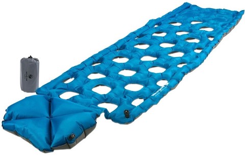 Картинка коврик надувной Klymit Inertia Ozone Sleeping Pad синий - 1