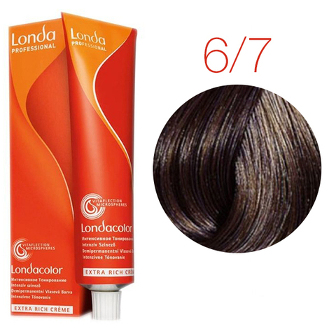 LondaColor 6/7 (Темный блонд коричневый) - Интенсивное тонирование