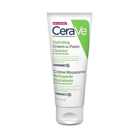 CeraVE Увлажняющая крем-пенка для умывания