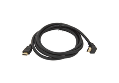 Кабель аудио-видео HDMI (m) - HDMI (m) (Г-образный), ver 1.3, 2м, черны