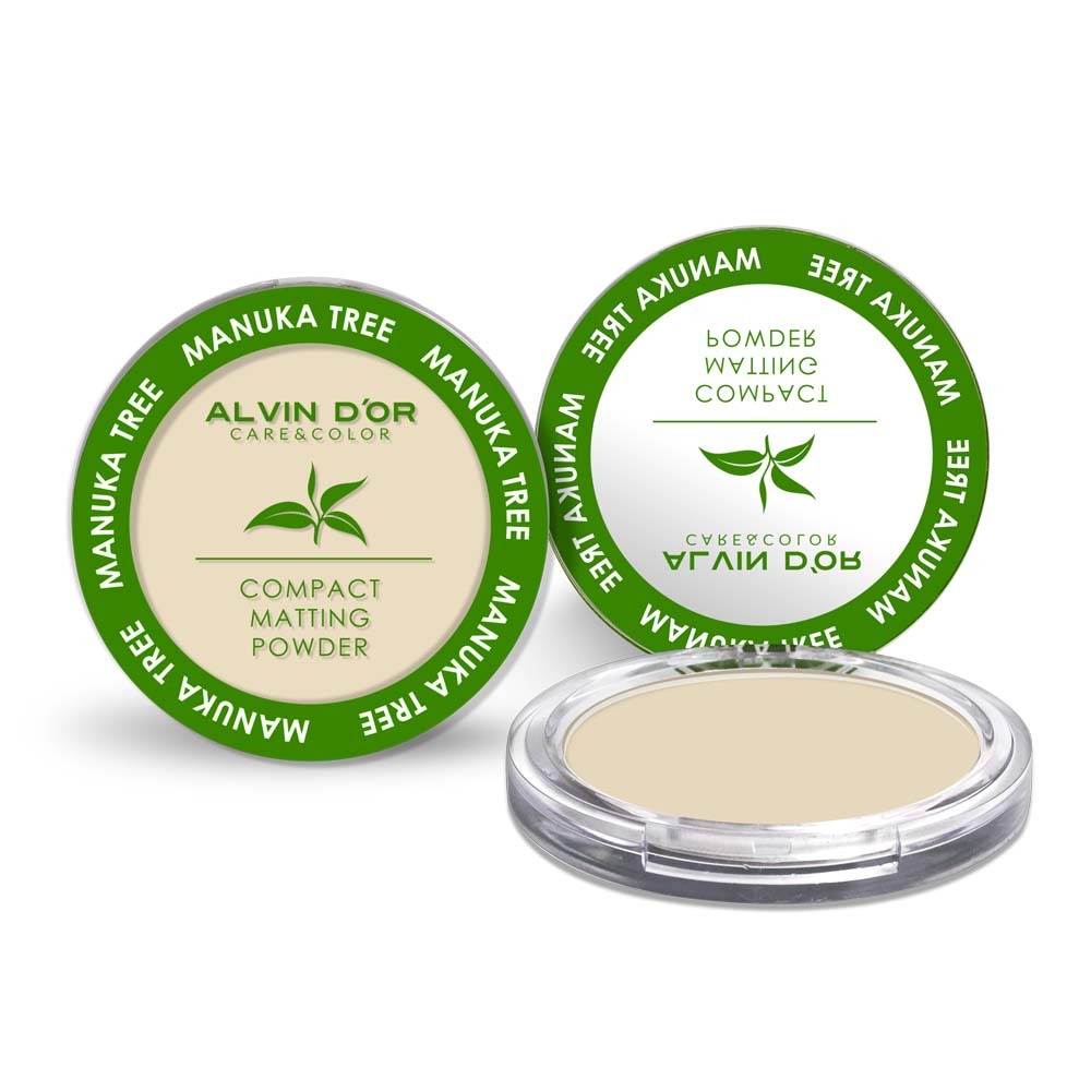 Alvin D`or PD-10 Пудра компактная  Manuka Tree  тон 02 beige 10г