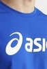 Футболка беговая Asics Big Logo Tee Blue мужская