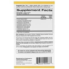 California Gold Nutrition, LactoBif, пробиотики, 5 млрд КОЕ, 60 растительных капсул