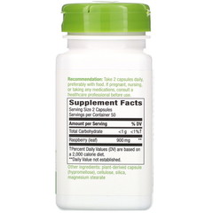 Nature's Way, Raspberry Leaf, 900 mg, 100 Vegan Capsules