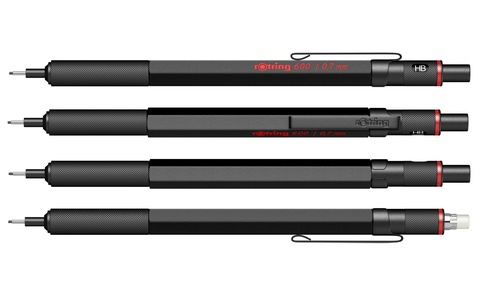 Карандаш механический Rotring 600 Matte Black, 0,7 mm (1904442)