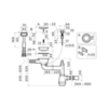 Omoikiri 4956767 Арматура WK-1-A-GB графит