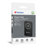 Портативный аккумулятор Verbatim Charge‘n’Go Power Bank 5000 мАч с беспроводной зарядкой, чёрный