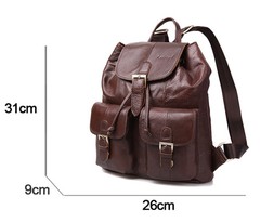 Женский рюкзак из кожи Cobbler Legend 740 Matt