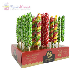 Леденцовая карамель на палочке Dendy Candy «Спираль», 30 г