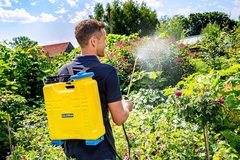 Распылитель Gloria Classic 1200, пластик, ранцевый, кон. форсунка, объем 12 л