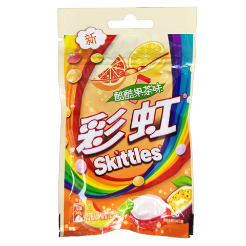 Драже Skittles со вкусом прохладного фруктового чая 40 гр