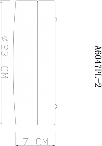 Потолочный светильник Arte Lamp AQUA-TABLET A6047PL-2CC