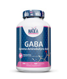 Гамма-Аминомасляная Кислота 500 мг, GABA 500 mg, Haya Labs, 100 капсул 1