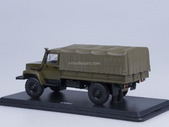 GAZ-33081 4x4 engine D-245.7 Diesel Turbo with awning khaki Start Scale Models (SSM) 1:43