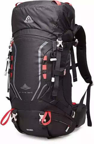 Картинка рюкзак туристический Ai One 8109s Black - 8