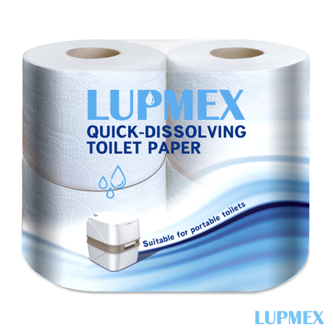 Туалетная бумага для биотуалетов Lupmex 4 рулона