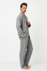 Пижама мужская со штанами ARUELLE CARL_Серый