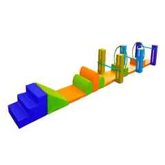 Детский игровой спортивный набор с лабиринтом "Ленточка"