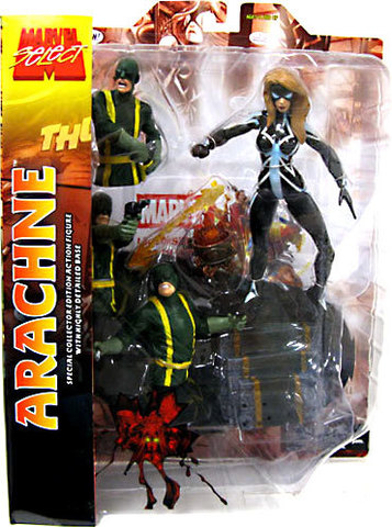 Марвел Селект фигурка Женщина-паук Джулия Карпентер — Marvel Select Omega Flight Arachne