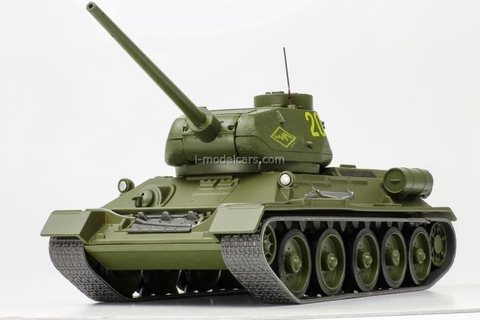 Tank T-34-85 1:43 DeAgostini Tanks. Legends Patriotic armored vehicles #9