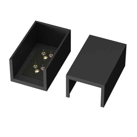 Комплектующие для трековой системы Maytoni Accessories for tracks elasity TRA160EC-1B